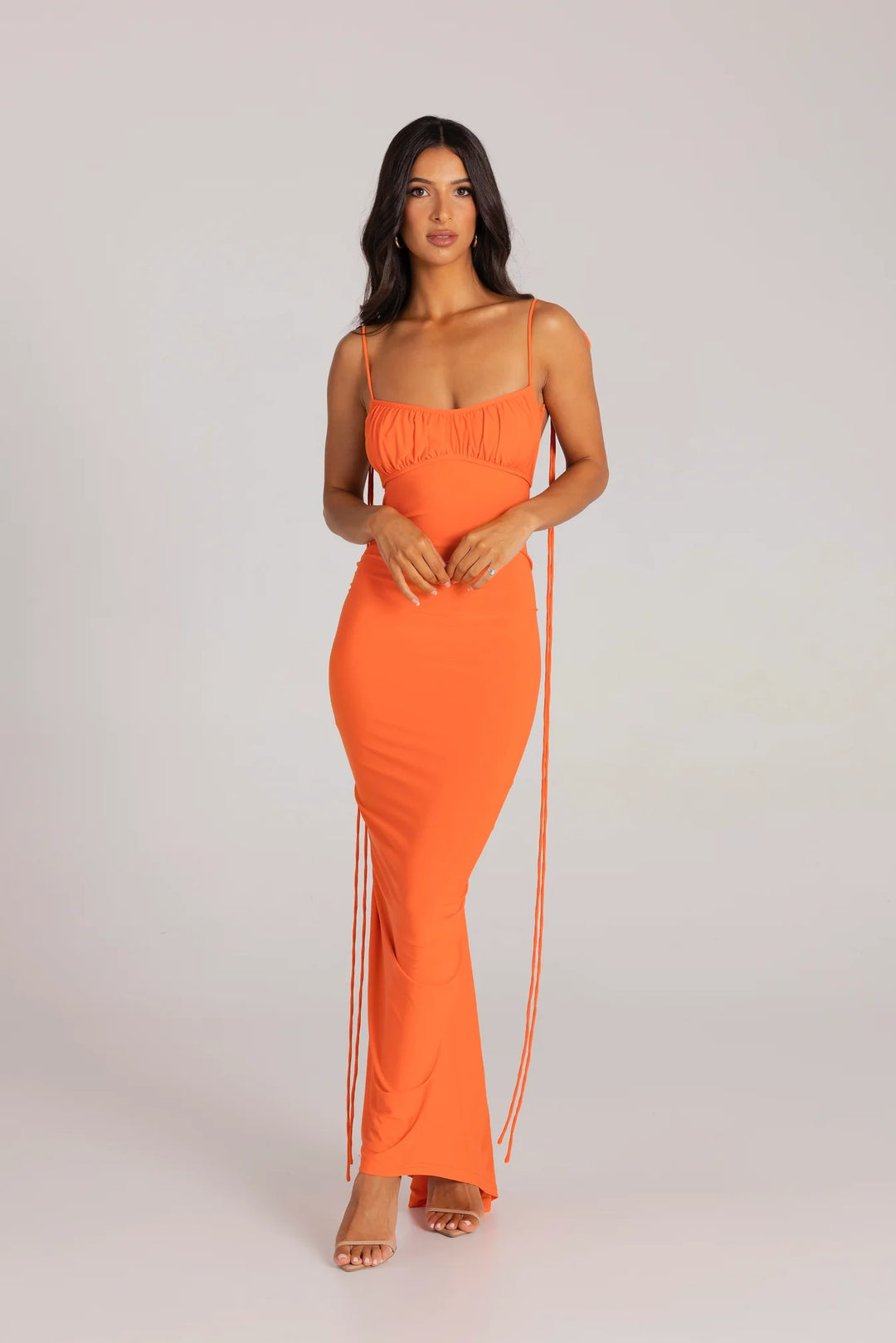 Alindra - Backless Maxi Dress