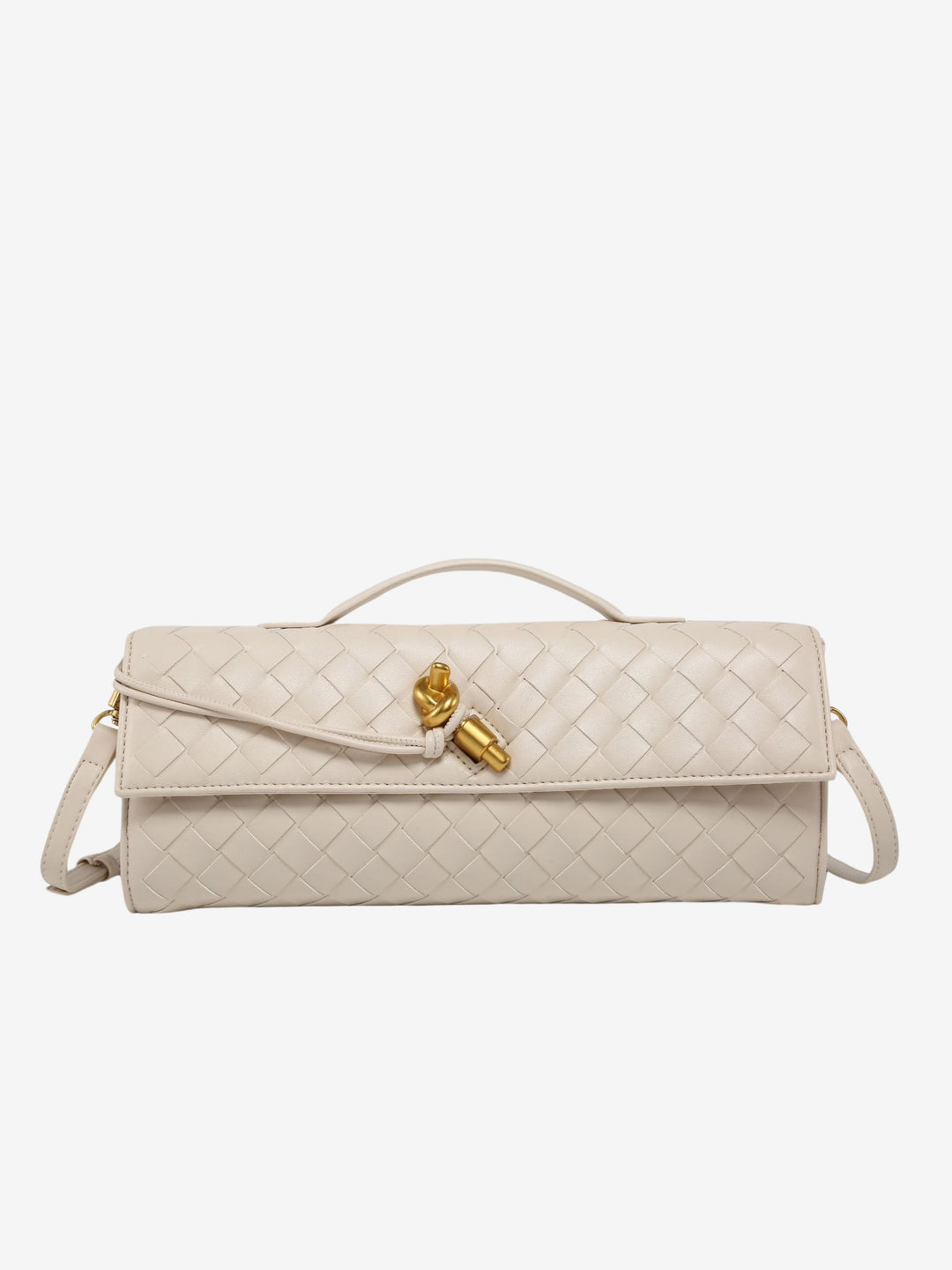 Elara - Woven Clutch Bag