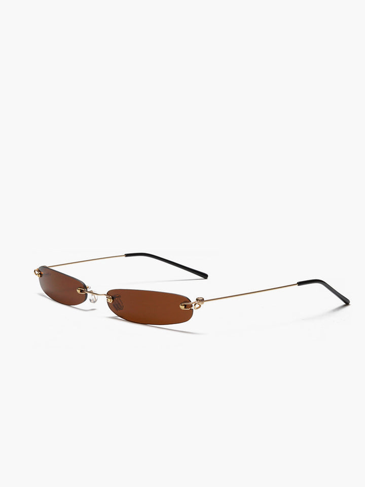 Ellyra - Retro Rimless Sunglasses