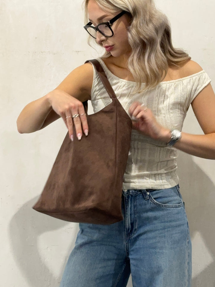 Scarlett - Suede Daily Tote