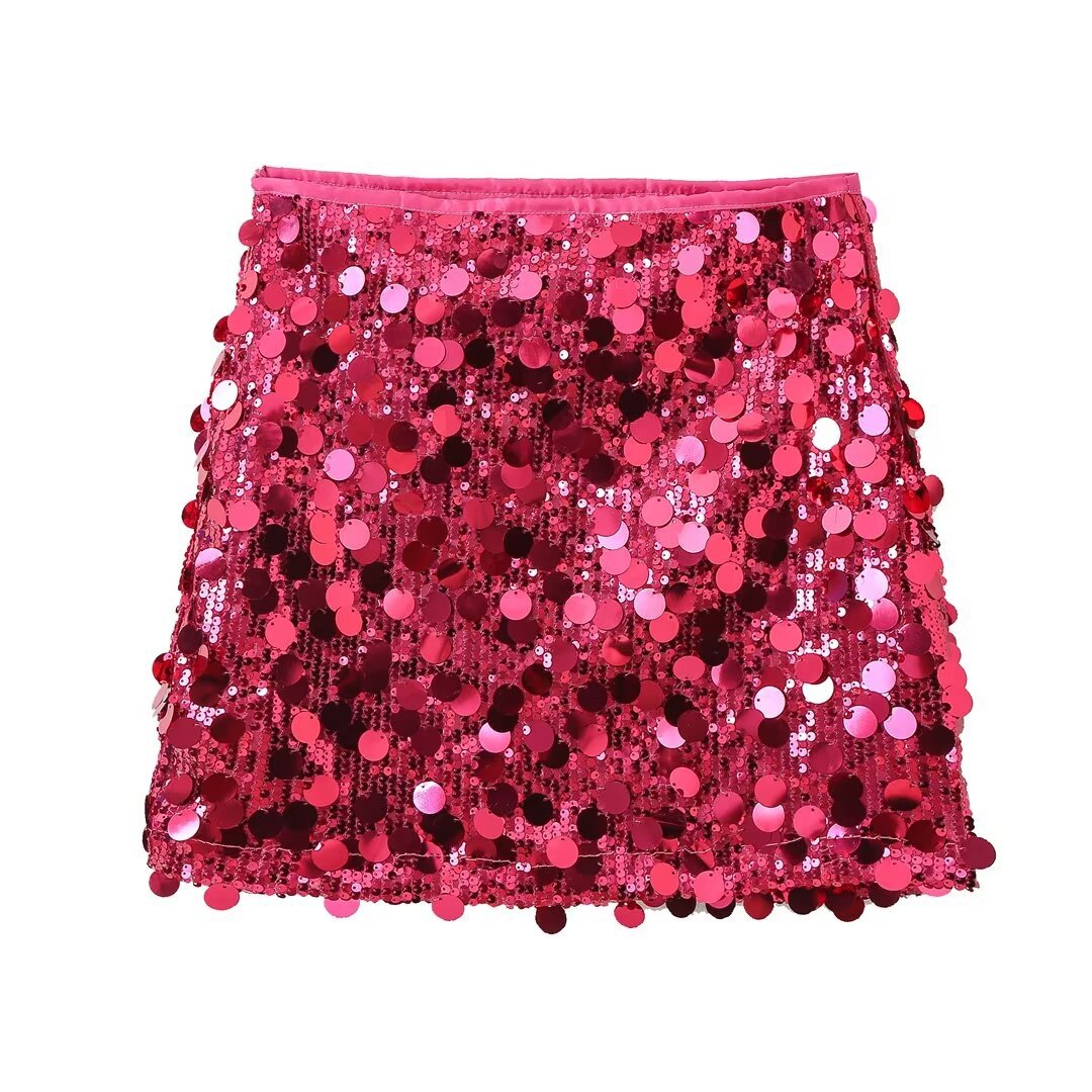 Zafira - Chic Sequins Skirt